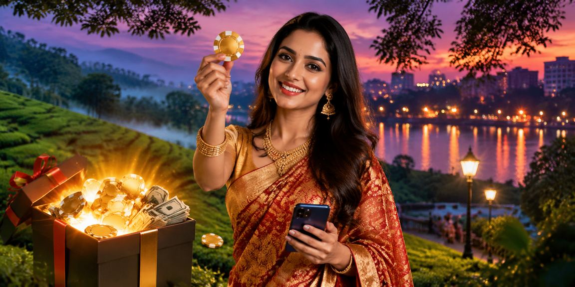 ঢাকার একজন নারী বেটার মোবাইলে bangla77 অ্যাপে বেটিং করছেন